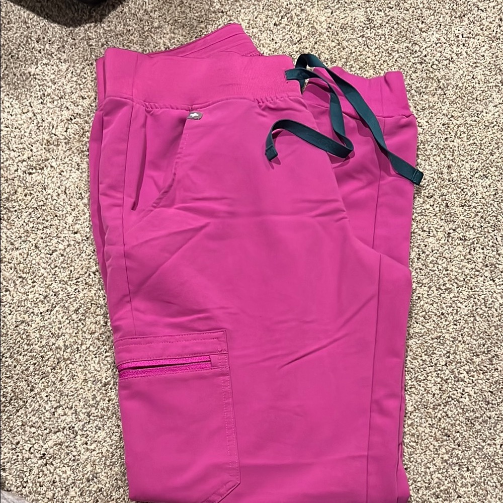 COPY - Figs Pink Scrub Pants